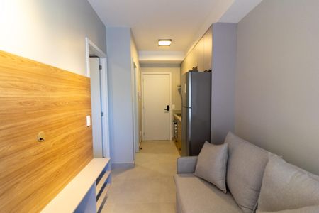Sala de apartamento para alugar com 1 quarto, 31m² em Santo Amaro, São Paulo