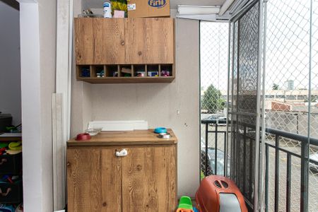 Varanda da Sala de apartamento à venda com 2 quartos, 68m² em Tatuapé, São Paulo