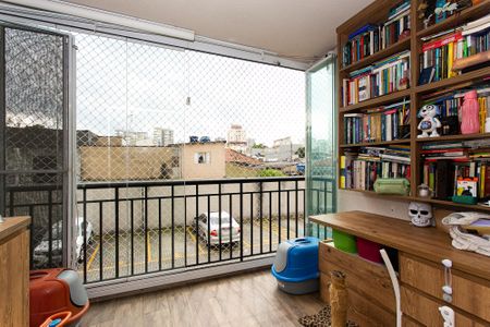 Varanda da Sala de apartamento à venda com 2 quartos, 68m² em Tatuapé, São Paulo
