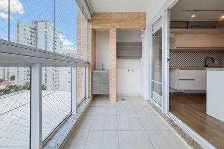 Varanda da Sala de apartamento à venda com 2 quartos, 66m² em Vila Mariana, São Paulo