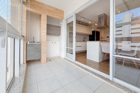 Varanda da Sala de apartamento à venda com 2 quartos, 66m² em Vila Mariana, São Paulo