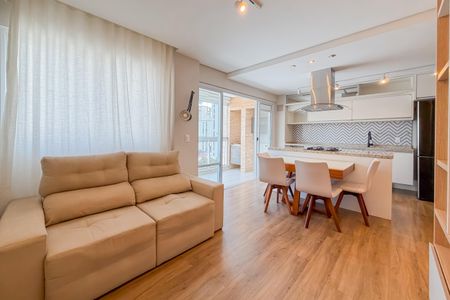 Apartamento à venda com 66m², 2 quartos e 2 vagasSala