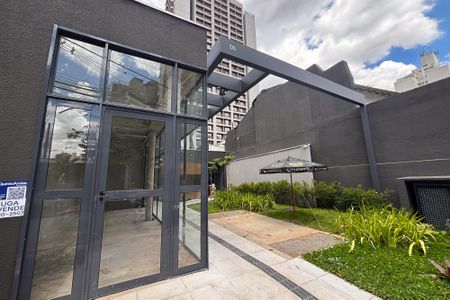 Studio à venda com 28m², 1 quarto e sem vagafachada do predio