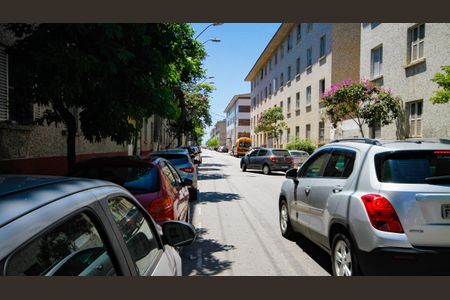Vista da Rua de kitnet/studio para alugar com 1 quarto, 23m² em Cidade Ocian, Praia Grande