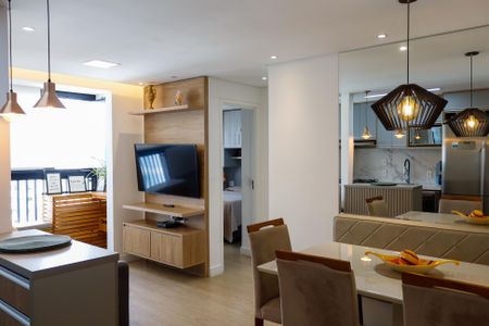 sala de apartamento à venda com 2 quartos, 49m² em Centro, Osasco