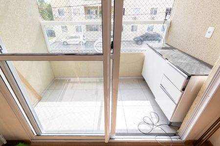 Varanda de apartamento para alugar com 2 quartos, 46m² em Inhoaíba, Rio de Janeiro