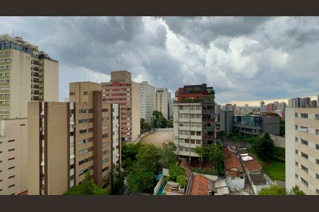 Varanda de apartamento à venda com 1 quarto, 34m² em Cerqueira César, São Paulo