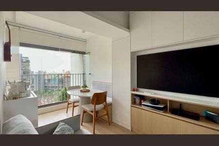 Apartamento à venda com 34m², 1 quarto e sem vagaSala