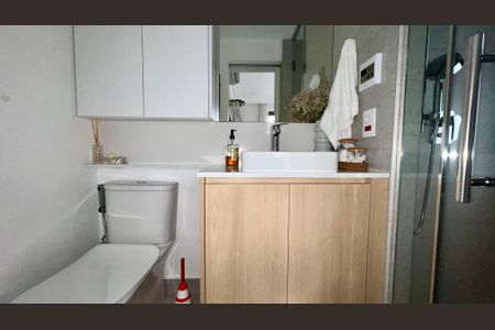 Apartamento à venda com 34m², 1 quarto e sem vagaBanheiro da Suíte