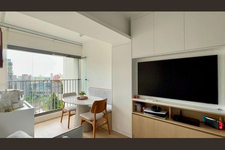 Sala de apartamento à venda com 1 quarto, 34m² em Cerqueira César, São Paulo