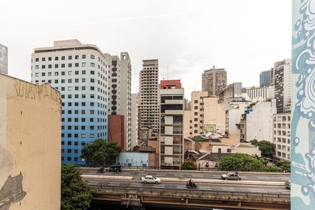 Vista da Sala de apartamento à venda com 2 quartos, 43m² em Vila Buarque, São Paulo