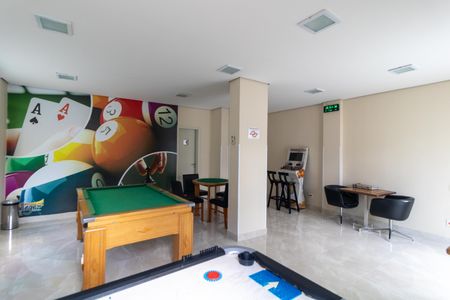 Apartamento para alugar com 65m², 2 quartos e 1 vagaÁrea comum - Salão de jogos