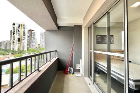 Varanda de kitnet/studio para alugar com 1 quarto, 25m² em Vila Santa Catarina, São Paulo