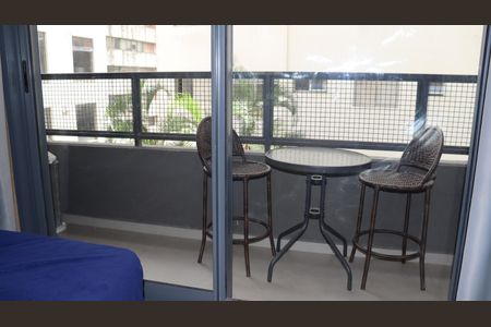 Studio à venda com 25m², 1 quarto e sem vagaVaranda