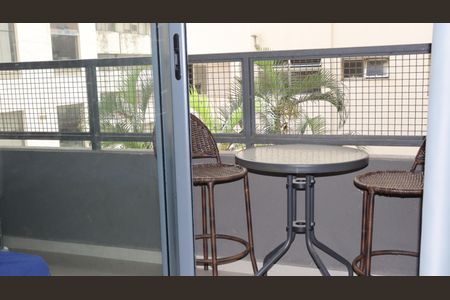 Studio à venda com 25m², 1 quarto e sem vagaVaranda