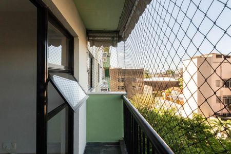 Varanda da Sala de apartamento para alugar com 2 quartos, 60m² em Praça da Bandeira, Rio de Janeiro