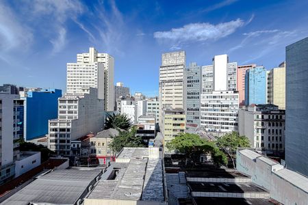 Vista da Varanda de kitnet/studio à venda com 1 quarto, 28m² em Liberdade, São Paulo
