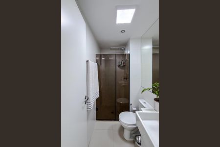 Studio à venda com 28m², 1 quarto e sem vaga Studio à venda com 28m², 1 quarto e sem vagaBanheiro