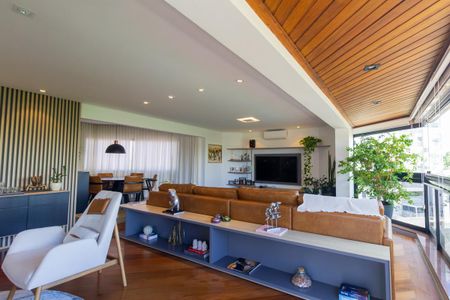 Sala de apartamento à venda com 3 quartos, 200m² em Tatuapé, São Paulo