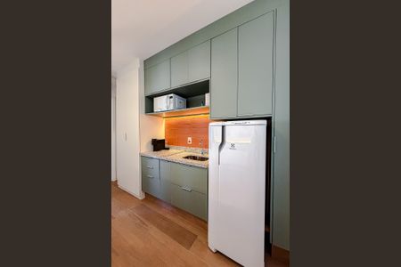 Studio à venda com 21m², 1 quarto e sem vagaCozinha