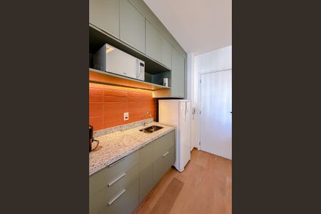 Studio à venda com 21m², 1 quarto e sem vagaCozinha