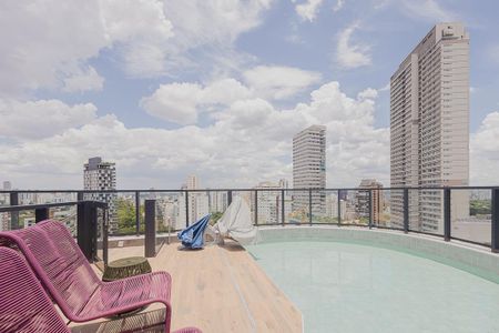 Studio para alugar com 25m², 1 quarto e sem vagaPiscina