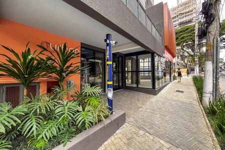 Studio para alugar com 25m², 1 quarto e sem vaga Studio para alugar com 25m², 1 quarto e sem vagaFachada
