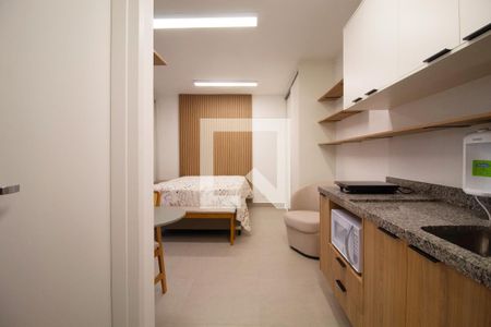 Studio à venda com 31m², 1 quarto e sem vaga