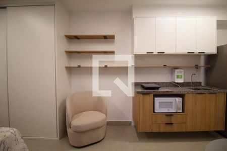 Studio à venda com 31m², 1 quarto e sem vaga