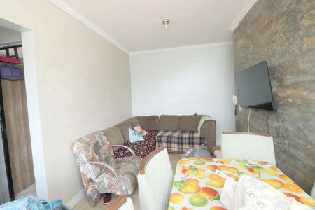 Sala de apartamento à venda com 1 quarto, 48m² em Parque Erasmo Assunção, Santo André