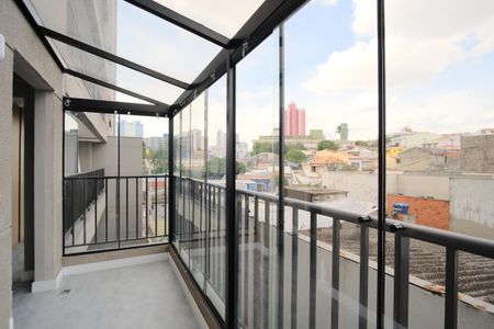 Varanda de kitnet/studio para alugar com 1 quarto, 32m² em Penha de França, São Paulo