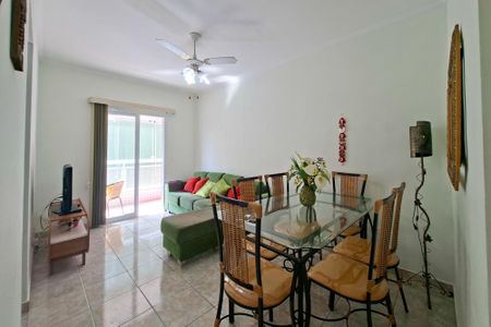 Sala de apartamento para alugar com 1 quarto, 53m² em Cidade Ocian, Praia Grande