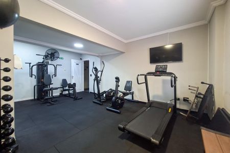 Apartamento para alugar com 53m², 1 quarto e 1 vaga Apartamento para alugar com 53m², 1 quarto e 1 vagaAcademia