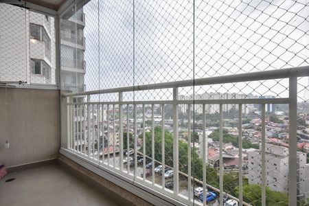 Varanda de apartamento à venda com 2 quartos, 52m² em Jardim Monte Alegre, Taboão da Serra