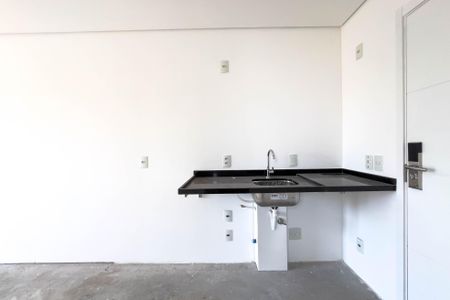 Cozinha de kitnet/studio à venda com 1 quarto, 23m² em Vila Mariana, São Paulo
