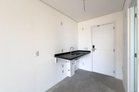 Cozinha de kitnet/studio à venda com 1 quarto, 23m² em Vila Mariana, São Paulo