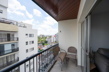 Varanda da Sala de apartamento à venda com 4 quartos, 278m² em Vila Clementino, São Paulo