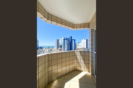 Sacada de apartamento para alugar com 1 quarto, 56m² em Guilhermina, Praia Grande