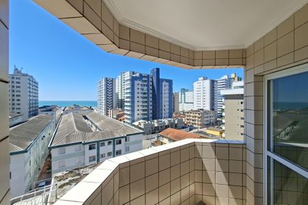 Sacada de apartamento para alugar com 1 quarto, 56m² em Guilhermina, Praia Grande