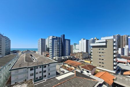 Vista da Sacada de apartamento para alugar com 1 quarto, 56m² em Guilhermina, Praia Grande