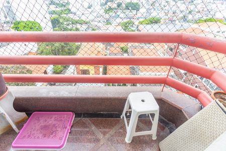 Varanda da Sala de apartamento à venda com 3 quartos, 94m² em Centro, Diadema