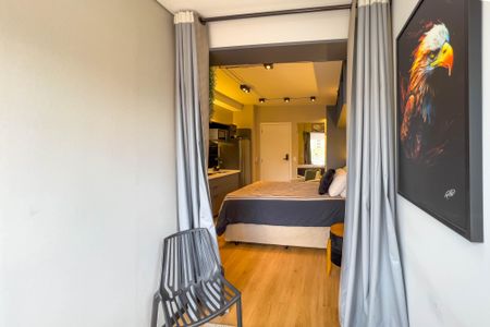 Studio para alugar com 25m², 1 quarto e sem vagaVaranda