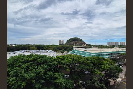 Vista da varanda  de apartamento para alugar com 1 quarto, 70m² em Barra da Tijuca, Rio de Janeiro