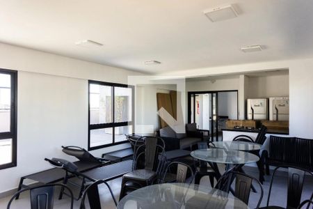 Apartamento à venda com 34m², 1 quarto e 1 vagaÁrea comum - Salão de festas