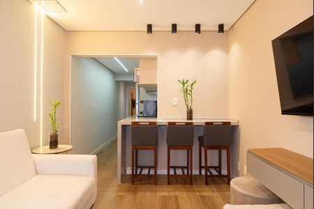 Apartamento para alugar com 49m², 1 quarto e sem vagaSala