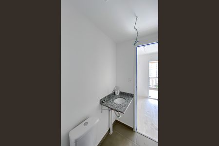Studio para alugar com 26m², 1 quarto e sem vaga Studio para alugar com 26m², 1 quarto e sem vagaBanheiro