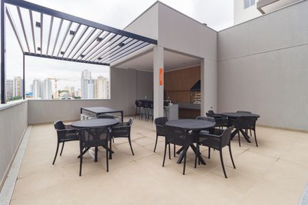 Studio à venda com 26m², 1 quarto e sem vagaChurrasqueira