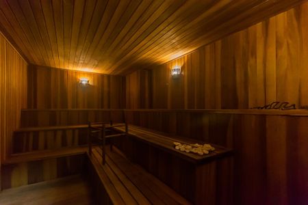 Studio para alugar com 40m², 1 quarto e 1 vaga Studio para alugar com 40m², 1 quarto e 1 vagaSauna