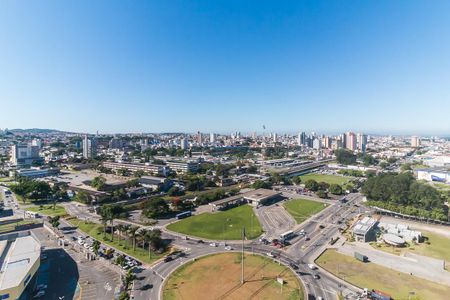 Vista da Varanda de kitnet/studio para alugar com 1 quarto, 40m² em Vila Mogilar, Mogi das Cruzes