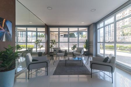 Studio para alugar com 40m², 1 quarto e 1 vaga Studio para alugar com 40m², 1 quarto e 1 vagaHall de Entrada